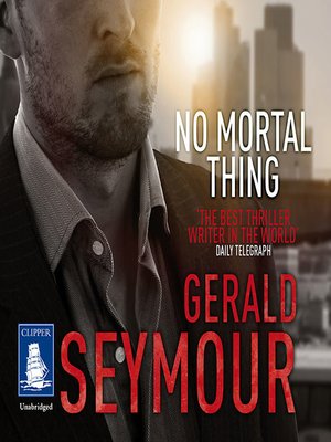 cover image of No Mortal Thing
